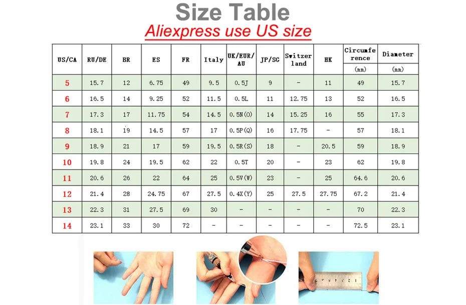 Chic 6Pcs Interlocked Stacking Rings for Women Girls Gift Jewelry, 10MM Stainless Steel Plain Statement Band anillo femenino