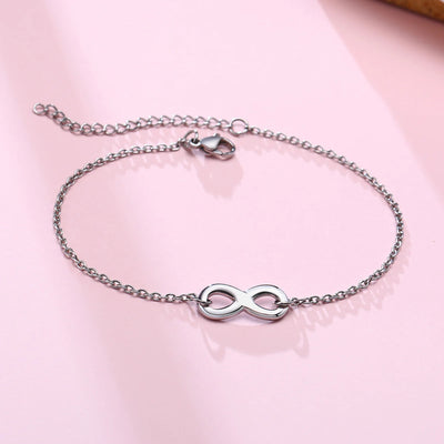 Figaro Chain Anklet for Men & Women, Everyday Adjustable Dainty Anklet