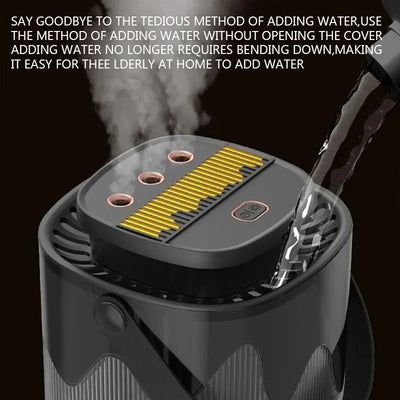 Air Humidifier 3L Large Capacity Air Atomizer USB Home Office Essential Oil Diffuser Heavy Fog Aroma Humidifier Cool Mist Maker