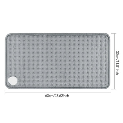 Electric Heating Blanket Thermal Pads Warmer 9 Levels Heated Mat Soft&Safe Winter Body Back Leg Warmer Pads Home Use  60*30cm