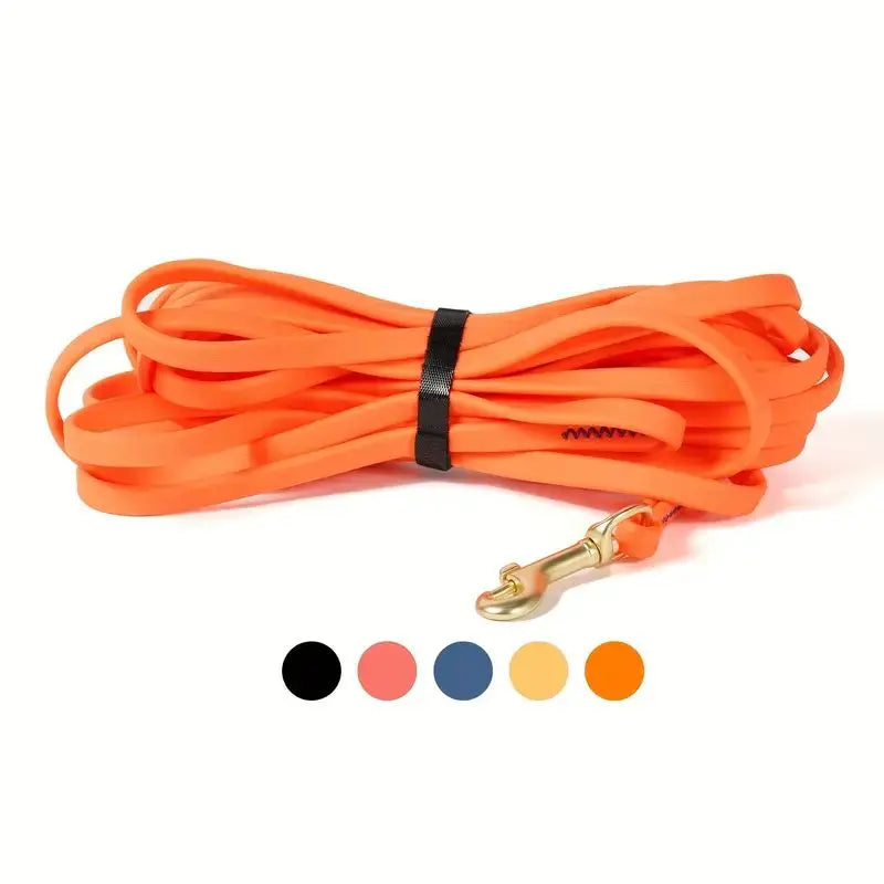 Dog Leash 3M 6M 9M Long PVC Pet Leashes Easy To Clean Rope Waterproof Training Leash For Large Medium Small Dogs