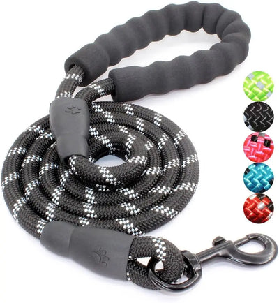 Dog leash, reflective at night, hand tight, suitable for large, medium, and small pet dogs
