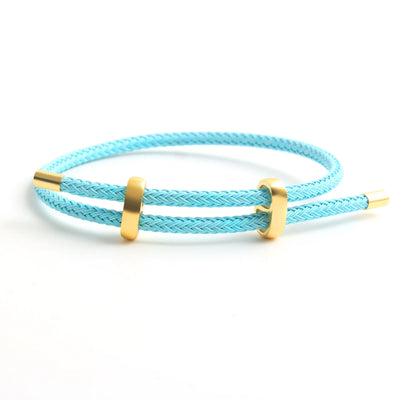 BenS High quality Wire Rope Bangle For Women Colorful Handmade DIY Men Bracelets Adjustable rope Bracelet Jewelry wholesale B13