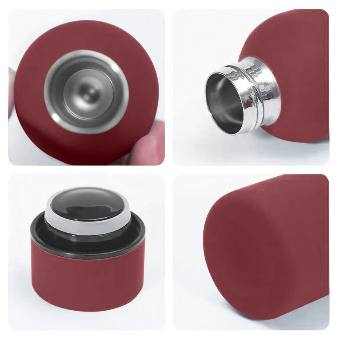 500ml Stainless Steel Small Mouth Insulated Cup Portable Outdoor Sports Water Bottle