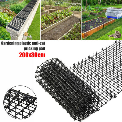 Cat Scat Mats Anti-cat Dog Repellent Mat Home Garden Tools Prickle Strip Keep Cat Away Safe Plastic Spike Thorn Net Pet Supplies