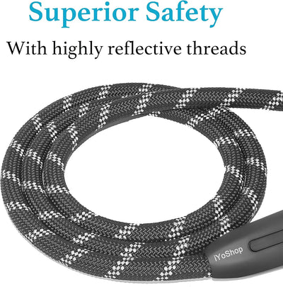 Dog leash, reflective at night, hand tight, suitable for large, medium, and small pet dogs