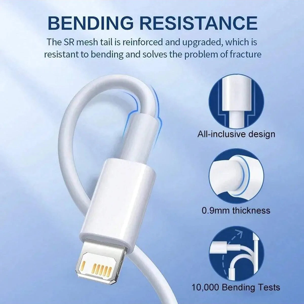 USB Fast Cable for iPhone Charger/USB to Lightning Cord Cable