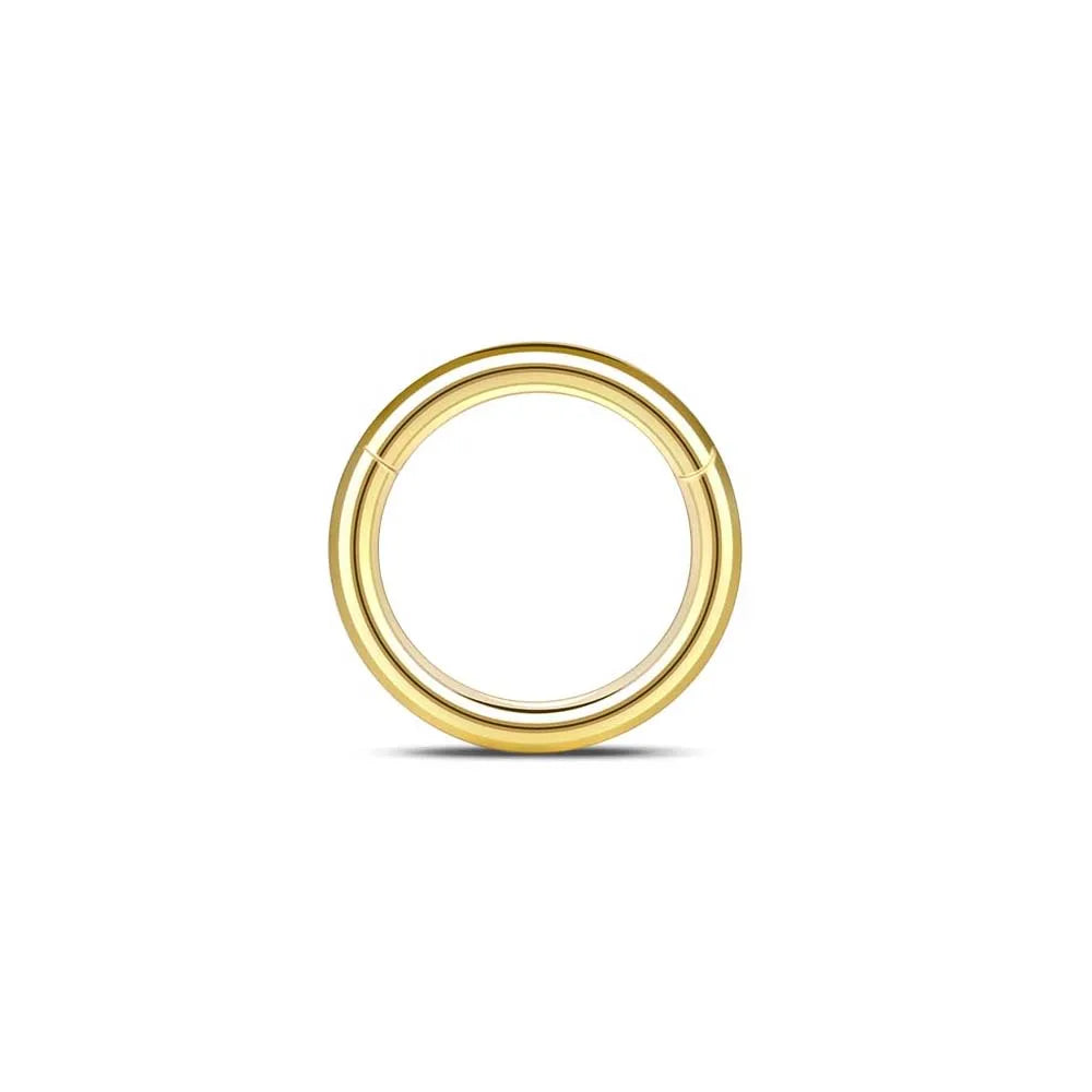 1/6/12PCS Nose Septum Rings 16G Surgical Steel Nose Piercing Jewelry 8mm 10mm 12mm Horseshoe Lip Earring Eyebrow Hoop Gold