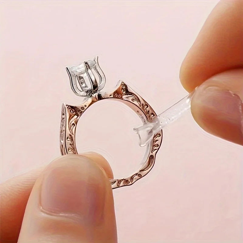 12 Rings/ Set, Adjustable Pad, Ring Size Adjuster, Fixed Loose Ring Size, Ring Reduction Pad, Essential for Wedding Rings