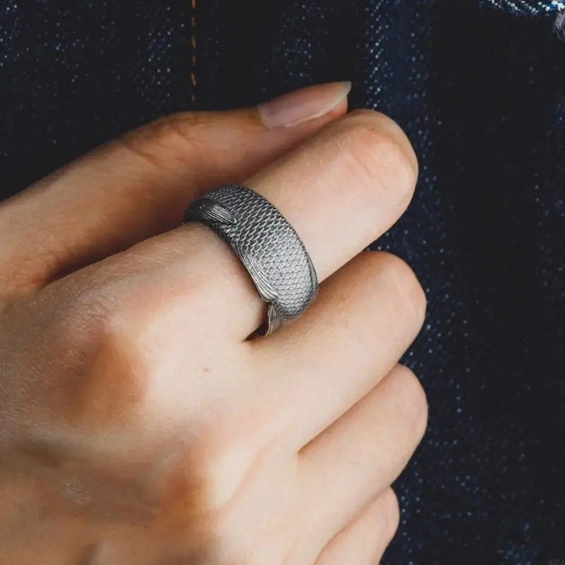 2025 New Elegant Fish Shaped Adjustable Rings for Everyday Wear or Parties Supplies