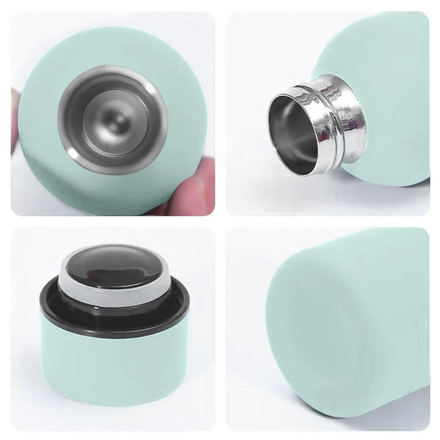 500ml Stainless Steel Small Mouth Insulated Cup Portable Outdoor Sports Water Bottle