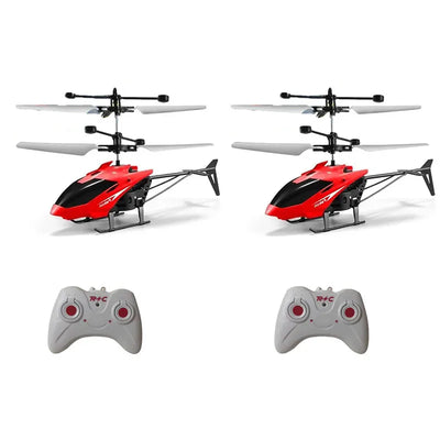 Remote Safe Fall-resistant RC Helicopters Drone Rechargeable Mini RC Drone Children Toys with Random Color Wings