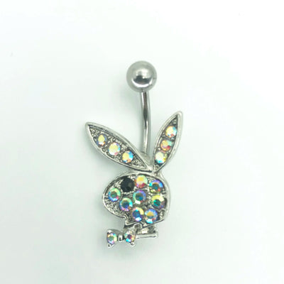 Belly Button Rings for Women Bunny Navel rings Gold color Rabbit Belly Rings Gem stone Belly Piercing Jewelry Body Jewelry