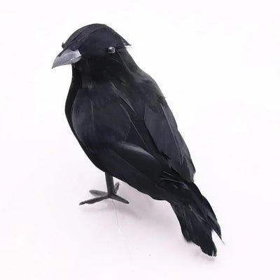 Halloween Decoracion Simulation Black Crow Raven Bird Repellent Pest Control Pigeon Repellent Garden Decoration Outdoor