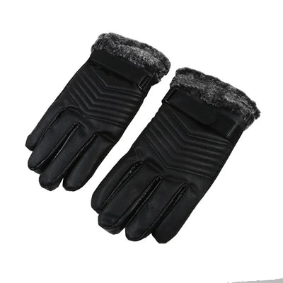 Winter -20 Degrees Cold-proof Ski Gloves Men Windproof Waterproof Keep Warm Gloves Touchscreen Anti Slip Soft Fluff Gloves