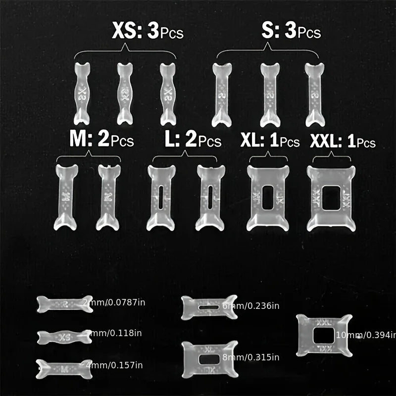 12 Rings/ Set, Adjustable Pad, Ring Size Adjuster, Fixed Loose Ring Size, Ring Reduction Pad, Essential for Wedding Rings