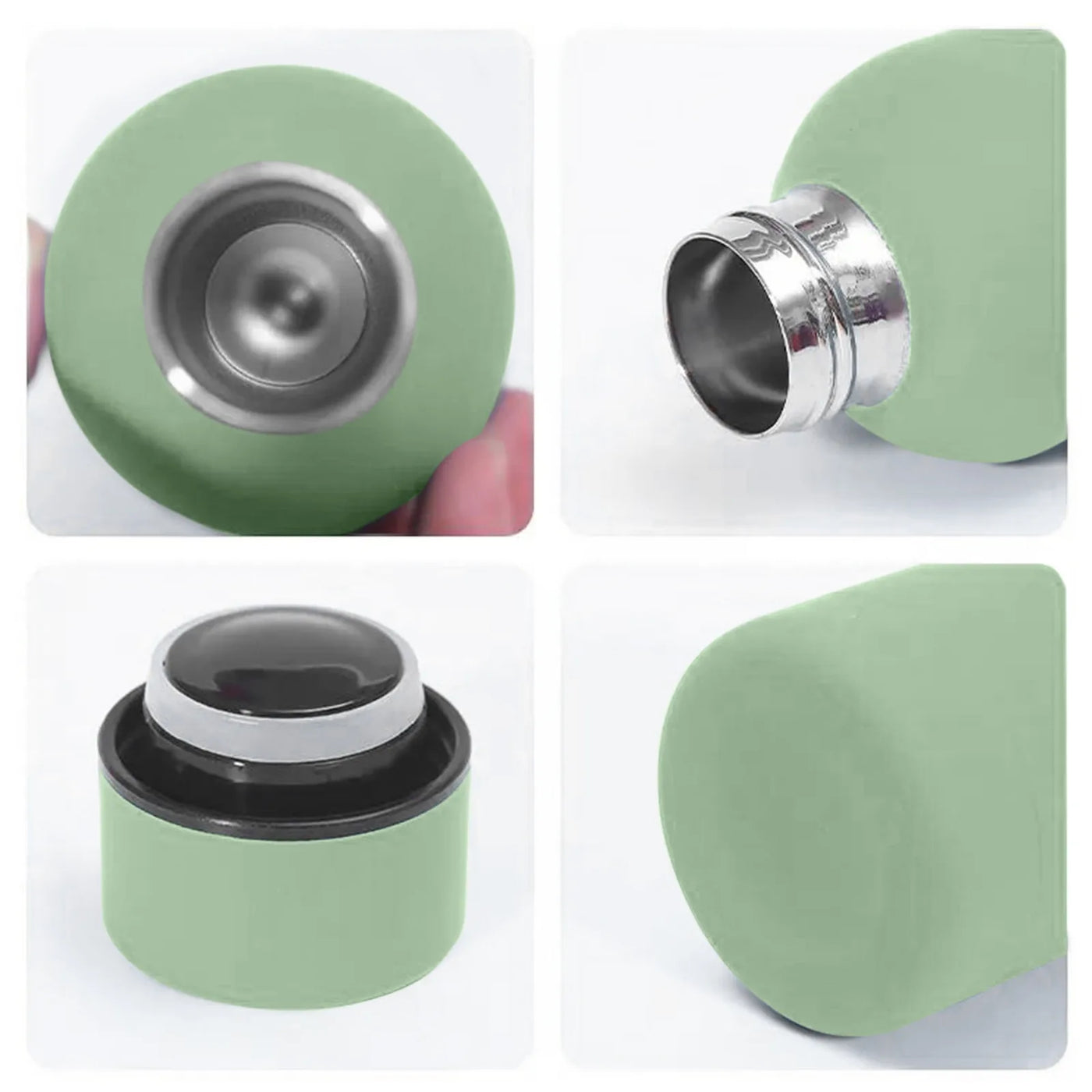 500ml Stainless Steel Small Mouth Insulated Cup Portable Outdoor Sports Water Bottle