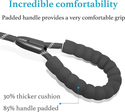 Dog leash, reflective at night, hand tight, suitable for large, medium, and small pet dogs