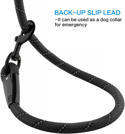 Dog leash, reflective at night, hand tight, suitable for large, medium, and small pet dogs