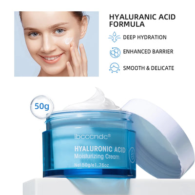 Hydro Boost Face Moisturizer with Hyaluronic Acid for Dry Skin Oil-Free and Non-Comedogenic Water Gel Face Lotion