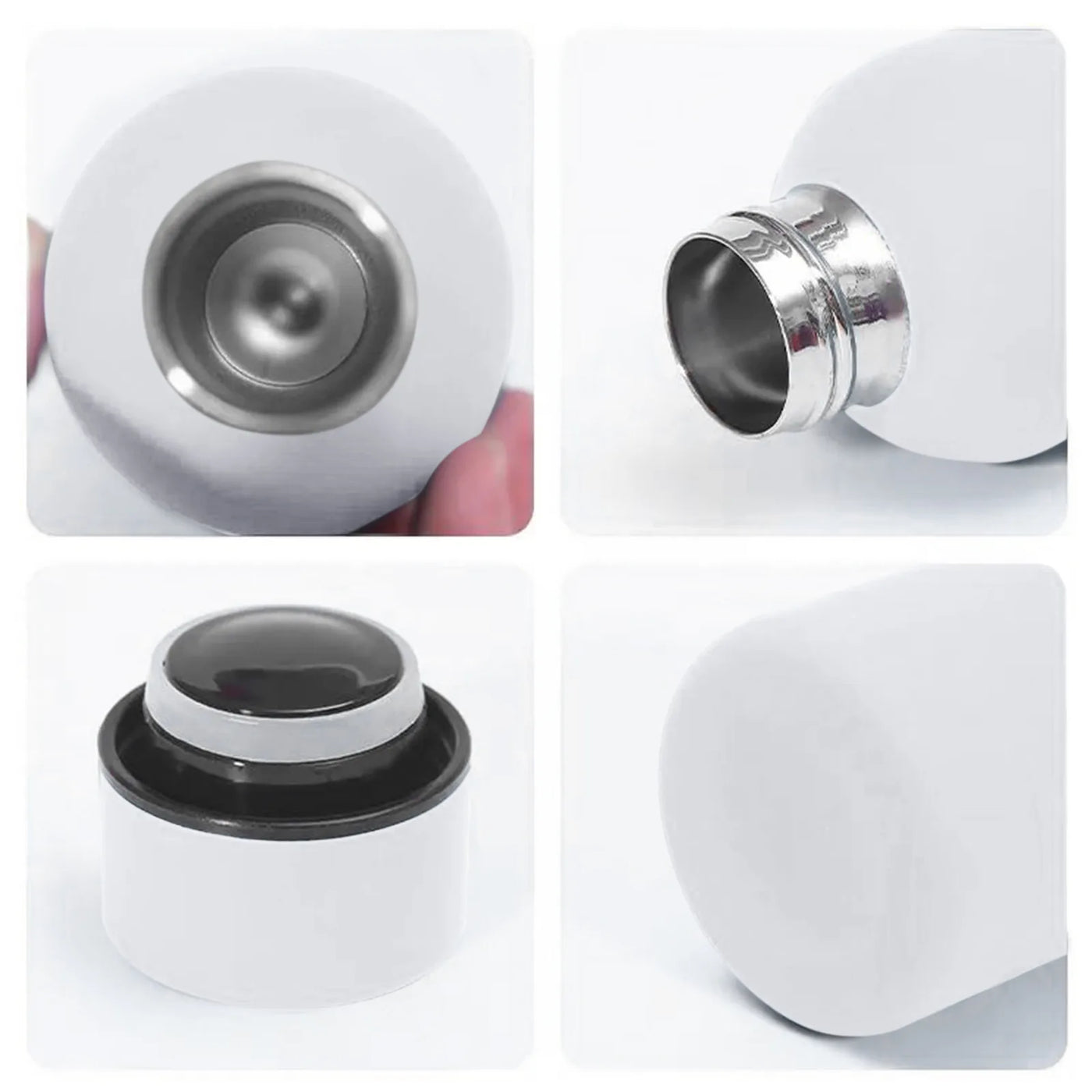 500ml Stainless Steel Small Mouth Insulated Cup Portable Outdoor Sports Water Bottle