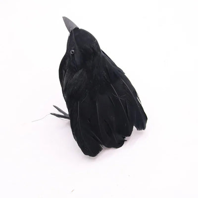Halloween Decoracion Simulation Black Crow Raven Bird Repellent Pest Control Pigeon Repellent Garden Decoration Outdoor