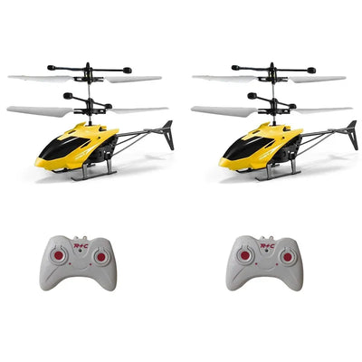 Remote Safe Fall-resistant RC Helicopters Drone Rechargeable Mini RC Drone Children Toys with Random Color Wings