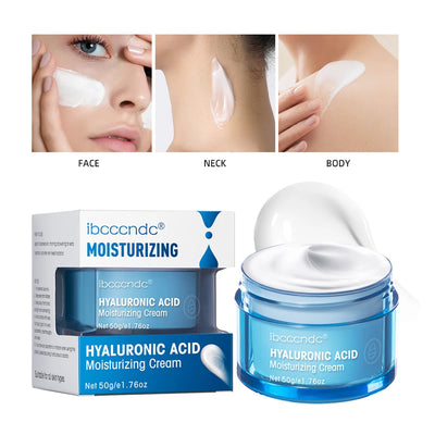 Hydro Boost Face Moisturizer with Hyaluronic Acid for Dry Skin Oil-Free and Non-Comedogenic Water Gel Face Lotion