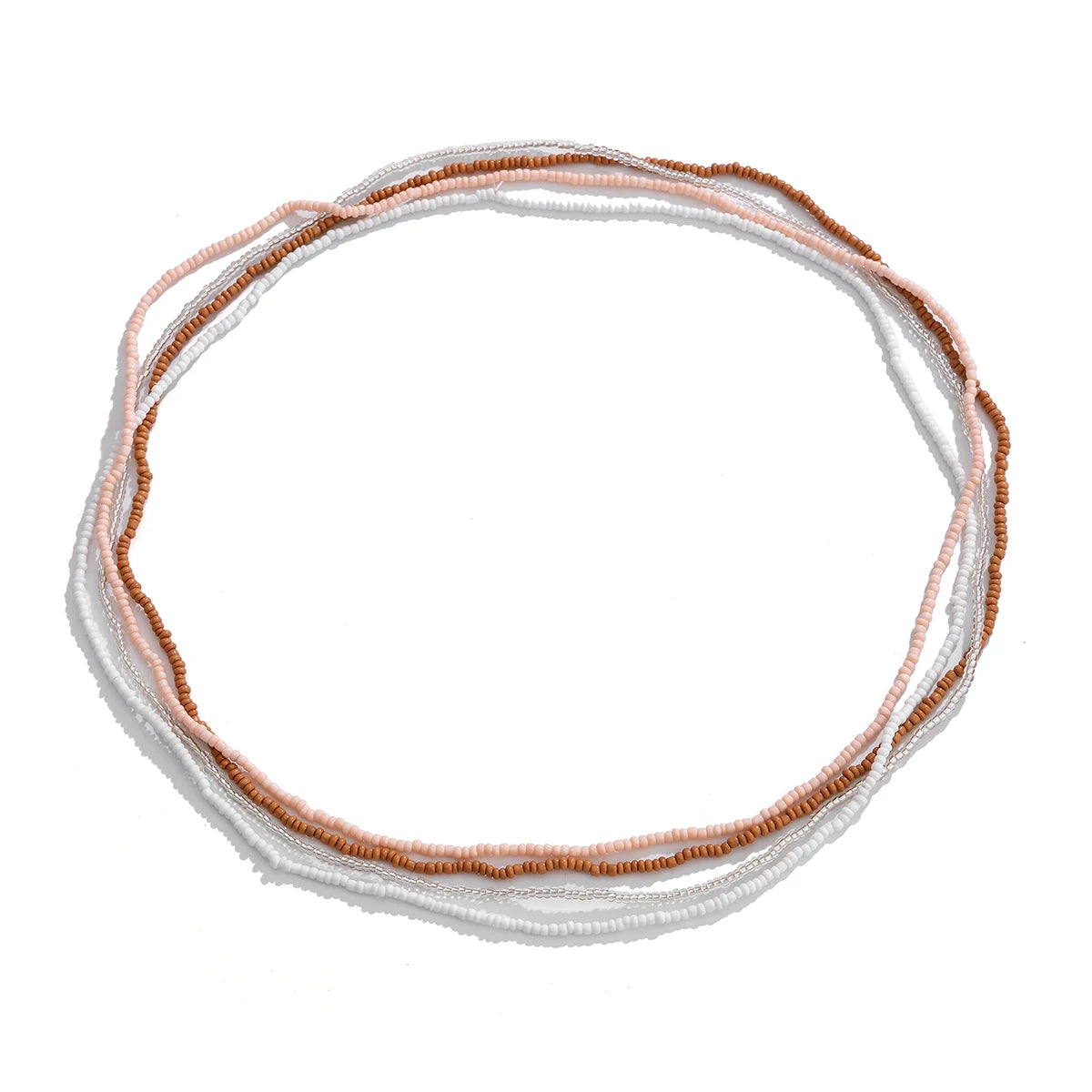 5Pcs/Set Bohemian Coloful Rice Bead Waist Chain for Women Sexy Bikini Multilayer Thin Belt Belly Chain Summer Beach Body Jewelry