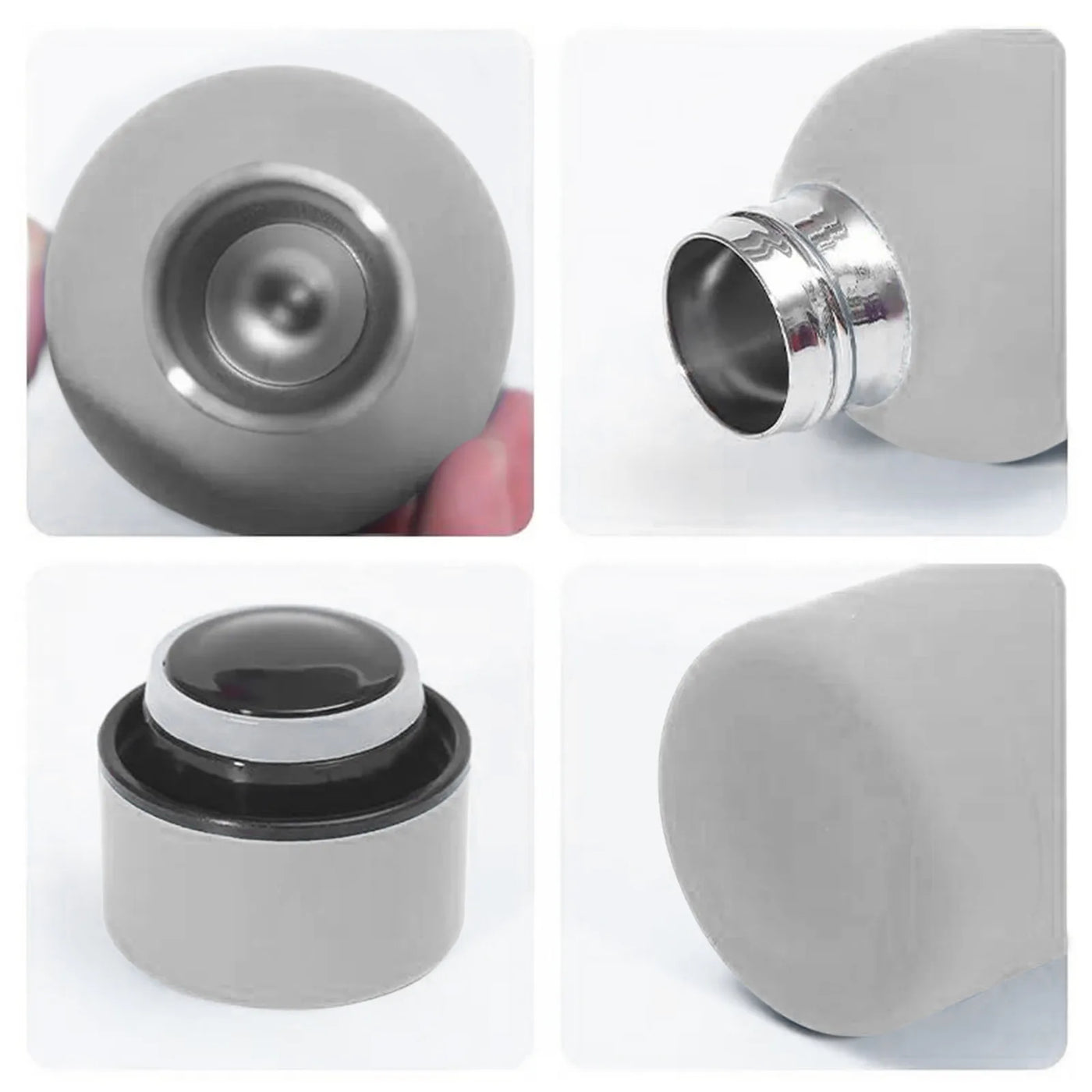 500ml Stainless Steel Small Mouth Insulated Cup Portable Outdoor Sports Water Bottle