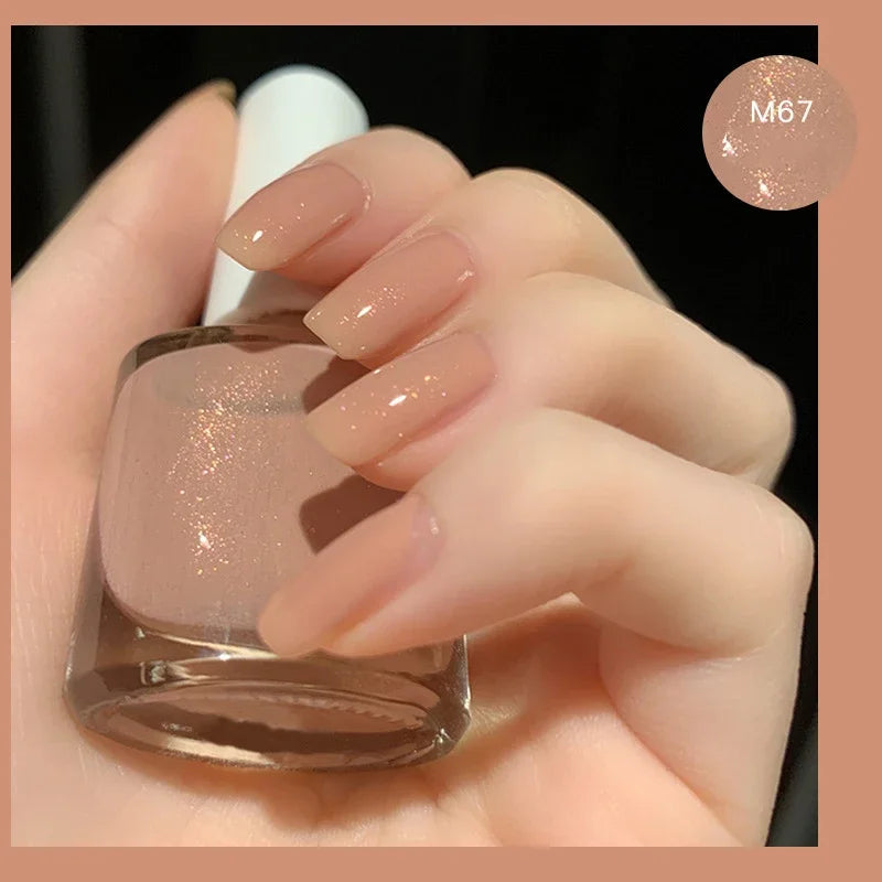 Air Dry Muslim Vegan Peel Off Water Based Halal Nail Polish Breathable