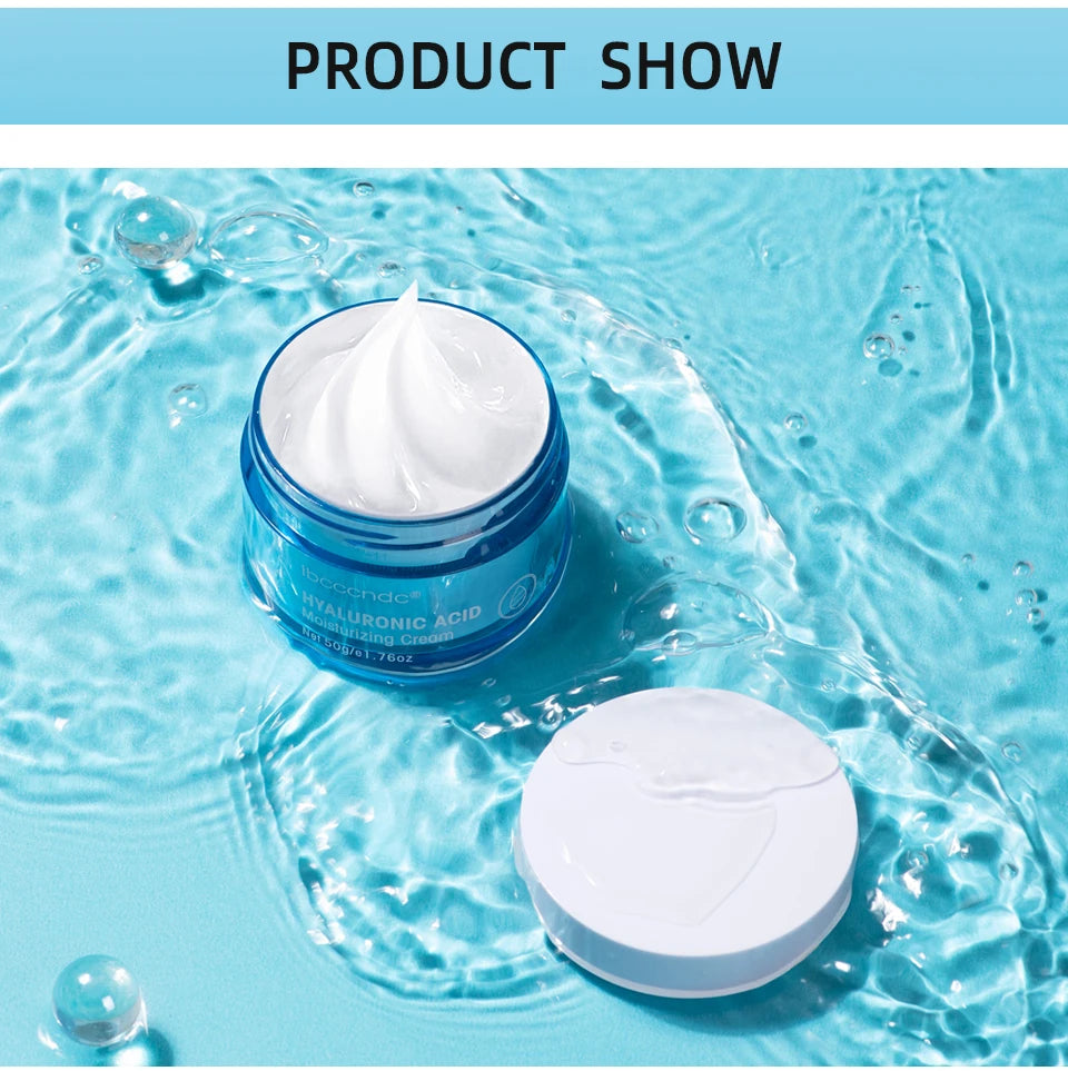 Hydro Boost Face Moisturizer with Hyaluronic Acid for Dry Skin Oil-Free and Non-Comedogenic Water Gel Face Lotion