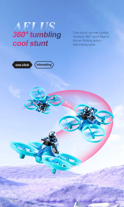 RC Mini Drone Altitude Hold Headless Mode 3 in 1 Sea Land Air Flight 2.4G 6-Axis Quadcopter Boat RC Helicopter For Kid