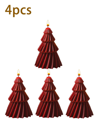 Handcrafted Christmas Tree Scented Candles | Creative Festive Ornament & Perfect Gift for Xmas Lovers | Premium Fragrant Decor