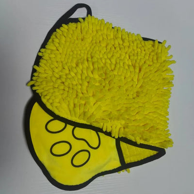 Super Absorbent Pet Bath Towel Quick-drying Cat Towels Convenient Soft Bath Robe Dry Pet Cleaning Washcloth Dog Accessories