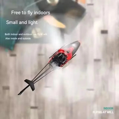 Remote Safe Fall-resistant RC Helicopters Drone Rechargeable Mini RC Drone Children Toys with Random Color Wings