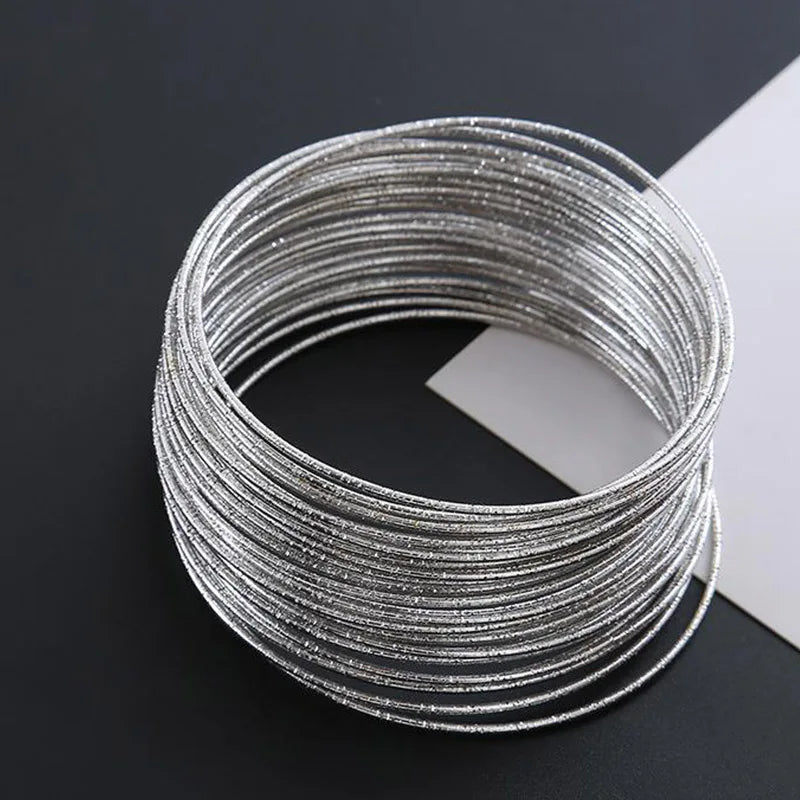 30 Pieces Metal Bangles Set For Women Timeless Fashion Jewelry Trendy Classic Styles Textured Thin Circles Colorful Gifts C1665