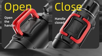 Stainless Steel Insulated Water Bottle with Handle Outdoor Portable Large Capacity Thermos Bottle,Keep Hot and Cold for 72H