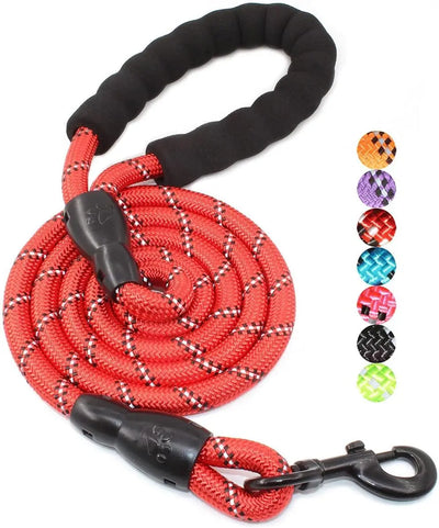 Dog leash, reflective at night, hand tight, suitable for large, medium, and small pet dogs