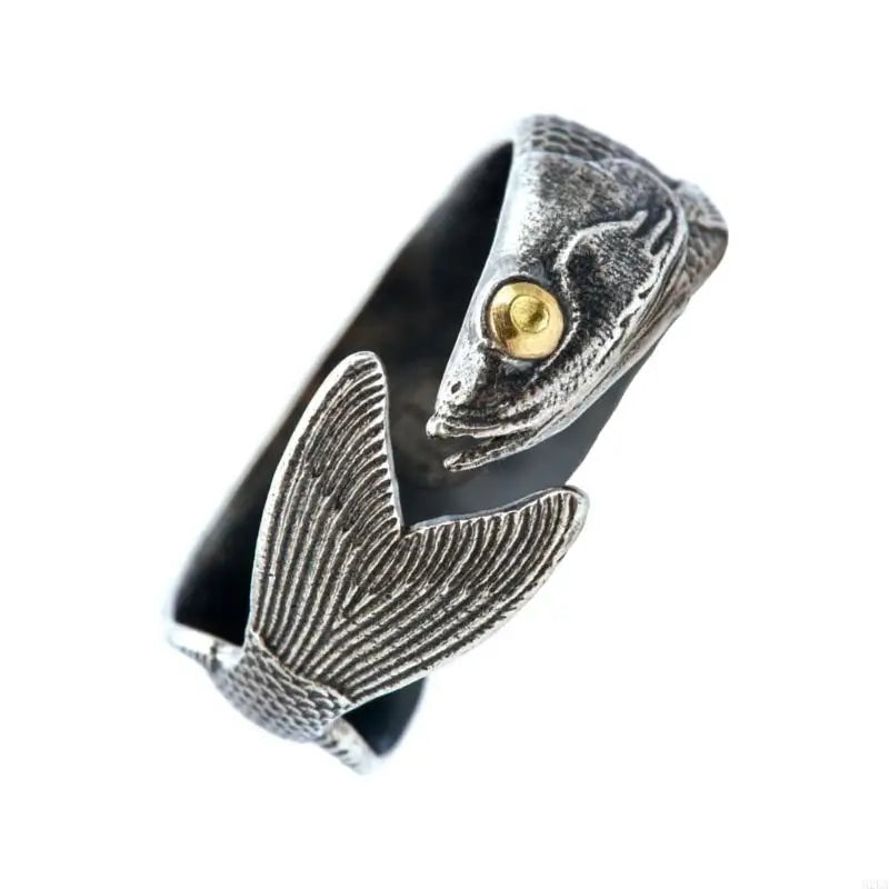 2025 New Elegant Fish Shaped Adjustable Rings for Everyday Wear or Parties Supplies