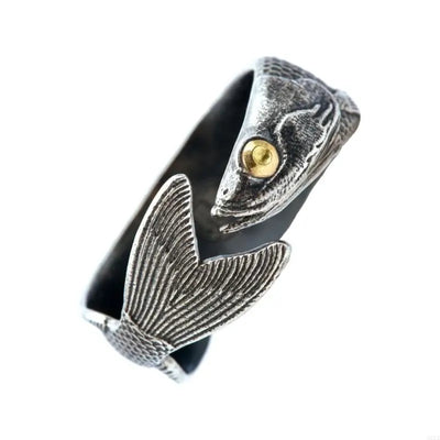 2025 New Elegant Fish Shaped Adjustable Rings for Everyday Wear or Parties Supplies