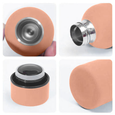 500ml Stainless Steel Small Mouth Insulated Cup Portable Outdoor Sports Water Bottle