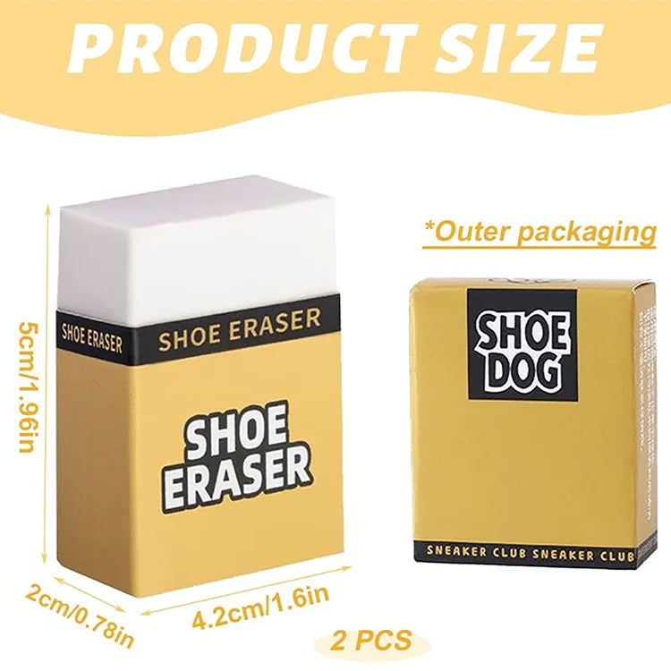 Eraser for Shoe Shine Cleaning Gadget White Shoe Stain Removal Rubber Polishing Tool for Cleaning Suede Sneakers