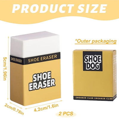 Eraser for Shoe Shine Cleaning Gadget White Shoe Stain Removal Rubber Polishing Tool for Cleaning Suede Sneakers