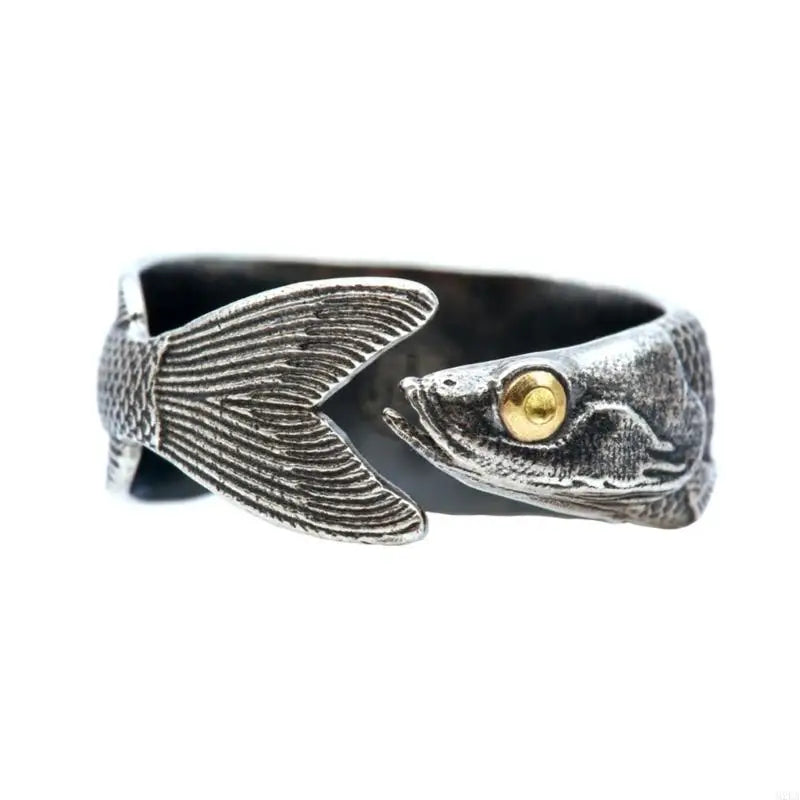 2025 New Elegant Fish Shaped Adjustable Rings for Everyday Wear or Parties Supplies