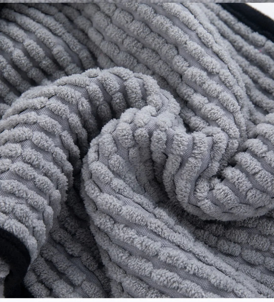 Super Absorbent Pet Bath Towel Quick-drying Cat Towels Convenient Soft Bath Robe Dry Pet Cleaning Washcloth Dog Accessories