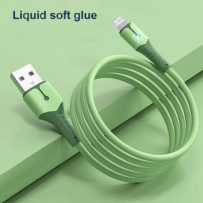 USB Cable for iPhone 14 13 12 11 Pro Max XS XR 6s 7 8 Plus iPad 3A Fast Charging Cable USB to ios Data Cable Quick Charger Wire